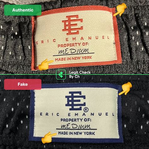 eric emanuel shorts legit check